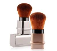 TOVINANNA pinceau à poudre applicateur de bronzage brosse à coulis correcteur brillant à lèvres surligneur light makeup brushes pinceau de maquillage professionnel pinceau blush mode Silver
