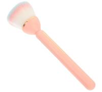 TOVINANNA Pinceau à Poudre Cosmétique Rose Petit Format Brosse Douce pour Enlever la Poussière des Ongles Pinceau Estompeur Multifonction pour Maquillage Visage et Manucure Accessoire
