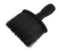 TOVINANNA Pinceau de Rasage Synthétique pour Homme, Brosse à Barbe Noire Compacte Manche Antidérapant en Plastique, Fibres Douces pour Nettoyage Précis et Soin Barbe, Accessoire de Rasage