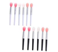 TOVINANNA Pinceaux à En Silicone 12 Pièces Applicateurs De Rouge à Outils De Maquillage Adapté Aux Femmes Et Filles Usage Quotidien Déplacement Mix De
