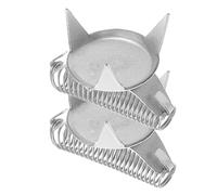 TOVINANNA Pinces à Émailler en Acier Inoxydable Pince à Tremper L'Émail Lot de 2 Outil de Poterie pour Émaillage Précis et Coloration Accessoire Céramique pour Artistes et Artisans