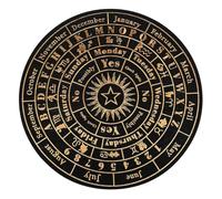TOVINANNA Planche de Tarot en Grand Tableau Pendule Spirituel Sculptés Divination Radiesthésie Outil de Lecture Énergétique Décoration Spirituelle
