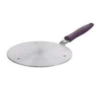 TOVINANNA Plaque à Induction Ronde en Acier Inoxydable 20 CM Diffuseur de Chaleur pour Cuisinière Gaz et Induction Adaptateur de Cuisson Polyvalent pour Casserole et Poêle Accessoire la