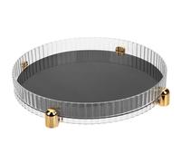 TOVINANNA Plateau De Rangement De Salle De Bain Organisateur De Maquillage Rotatif Mini Présentoir De Maquillage