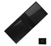 TOVINANNA Pochette Protection Carte Handicapé Étui Rigide Multifonction Protection Usurpation Portefeuille Badge Invalidité Noir