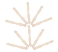 TOVINANNA Poignées D'éventail en Bois Naturel 100 Pcs, 200x25x2 Mm, Bâtonnets Ronds pour Éventails à Main DIY, Accessoires pour Mariage et Fête, Matériel de Création Artisanale Polyvalent
