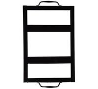 TOVINANNA Porte-Bloc de Sel en Acier Inoxydable Poignées Ergonomiques, Support pour Barbecue et Rôtir en Plein Air, Plateau de Sel pour Grillades