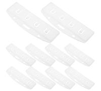 TOVINANNA Porte-Cartes Rigide Transparent en Plastique PC Semi-Ouvert Lot de 20 Pièces Étui pour Cartes D’Identité et Badges Accès Rapide Protection L’Humidité Usage Bureau et Scolaire