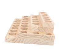 TOVINANNA Porte-huiles Essentielles Bois Présentoir pour Flacons Huiles Essentielles Boîte de Rangement Design