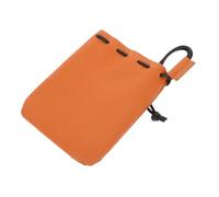 TOVINANNA Porte-Monnaie Petite Pochette à Monnaie avec Sac à Main Minimaliste Poche à Monnaie Hommes Pochette en Cuir à Cordon Support de Tee-Shirt de Golf étui à clés Cuir Artificiel Brun