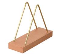 TOVINANNA Porte-serviettes Bois Massif Support de Table Pratique et Élégant pour Cuisine et Salle à Manger Distributeur de Mouchoirs Vertical pour Restaurant et Maison