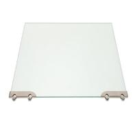 TOVINANNA Porte Vitrée de Remplacement en Verre Trempé 24 X 25 CM pour Machine à Hot-Dogs Panneau Coulissant Étanche Compatible Appareils Hot Dog Professionnels pour Restauration Rapide