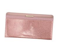 TOVINANNA Portefeuille à Paillettes pour Femmes Étui pour Assurance Et Carte Grise Porte-chéquier Et Pochette pour Passeport Organisateur De Voyage avec Poches Transparentes