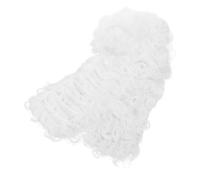 TOVINANNA Postiche De Juge Blanche Synthétique Légère Pour Hommes, Postiche De Cosplay Judiciaire, Accessoire Pour Fête, Bal Masqué Et Spectacle, Finition Solide, Longueur Ajustée