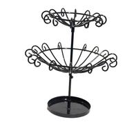 TOVINANNA Présentoir Bijoux Support Organisateur Arbre Rotatif pour Colliers Boucles Doreilles Bracelets Rangement Compact et Amovible pour Maison et Boutique