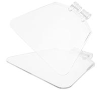 TOVINANNA Protection Oculaire Transparentes 2 Pièces Garde Plastique pour Meuleuse d'Angle, Accessoires Universels pour Outils Électroportatifs, Installation Facile pour Banc d'Atelier