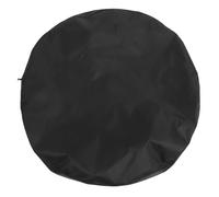 TOVINANNA Protection pour Brasero d'Extérieur 100 CM, Couverture Ronde en Tissu Oxford Résistante, Cordon de Serrage, Pliable et Réutilisable, pour Barbecue Jardin