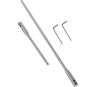 TOVINANNA Rallonge de Foret Acier à Haute Teneur Jeu Extension Hexagonale pour Perçage Bois Compatible avec Mèches Tarière et Spade Bit Pour Mécaniciens et Bricoleurs