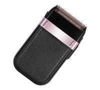 TOVINANNA Rasoir Électrique Pour Homme Rechargeable 1 Pièce Tondeuse Faciale Flottante 3d Noir Simple Portable Voyages Câble Usb