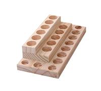 TOVINANNA Râtelier à Huiles Essentielles Bois De Niveaux Organisateur De Bureau Pratique Pour Stockage Et Présentation Huiles Aromatiques
