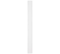 TOVINANNA Recharge en Caoutchouc et Silicone pour Raclette à Vitre, Pièce de Remplacement Blanche, pour Nettoyage Pare-Brise et Vitres