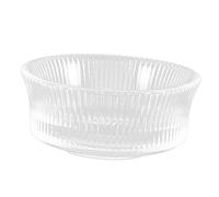 TOVINANNA Récipient à Ongles en Verre 1 Pièce Plat à Ongles Acrylique Mini Bol à Liquide Accessoire de Nail Art Pratique pour Manucure et Salon de Beauté