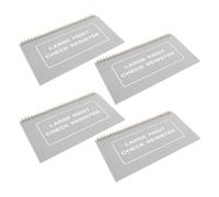 TOVINANNA Registres de Chèques pour Chéquier Personnel 4pcs en Papier avec Impression Grand Format et Contraste Élevé, Portable et Compact pour Bureau et Domicile