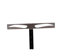 TOVINANNA Règle De Positionnement Des Sourcils Réutilisable Avec Calibre à Trois Points Outil De Mesure Pour Dessin De Sourcils Pour Débutants Et Stylistes
