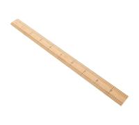 TOVINANNA Règle en Bambou Double Face pour Couture, 33cm, Marron
