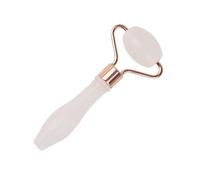 TOVINANNA Roller De Massage Facial Jade Blanc Outil De Soin Peau Portable Pour Visage Et Jeune Accessoire De Beauté Et Dames