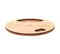 TOVINANNA Roue des Accords en Bois pour Guitare C - Outil D’Apprentissage Musical Portable Cercle des Progressions D’Accords Pratique Pédagogique pour Débutants et Musiciens en