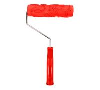 TOVINANNA Rouleur à Peinture Murale Texturé Caoutchouc Résistant pour Décoration Murale Outil Art de Gaufrage pour Réparations et DIY à Motif pour Maison et Bureau