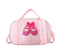 TOVINANNA Sac de Danse pour Garçon Fille Sac Épaule pour Ballet Élégant pour Cours de Danse Activités et Motif de Ballerine