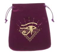 TOVINANNA Sac Pochette Velours Épais à Cordon Pour Rangement Cartes Tarot Bijoux Petits Objets Esprit Sorcellerie Voyage Et Protection Élégante