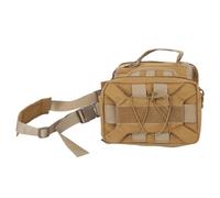 TOVINANNA Sacoche pour Chien à Dos Voyages Harnais de Voyage pour Chien à Dos Nylon Compartiments Latéraux Boucle à Dégagement Rapide Tour de Poitrine 70-100cm de 20-55kg Entraînement