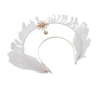 TOVINANNA Serrage-Tête Couronne d'Halloween en Métal Léger Diadème Auréole Soleil Taille Unique Accessoire Cosplay Déesse pour Fêtes Anniversaires et Soirées à Thème
