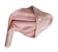 TOVINANNA Serviette De Séchage Pour Cheveux Épais Absorbant Capuche Pour Cheveux Humides Rouge