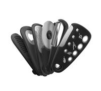 TOVINANNA Set Outils de Cuisine Multifonctions pour Épluchage et Tranchage Légumes Fruits avec Râpe à Fromage et Ouvre-bouteille Éplucheur Pomme de Terre et Trancheuse Légumes Pratique et