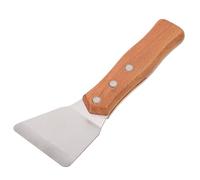 TOVINANNA Spatule Acier Inoxydable pour Barbecue et Plancha Raclette Multifonction Acier Alimentaire Grattoir pour Nettoyage et Pose de Film Outil de Cuisine Robuste
