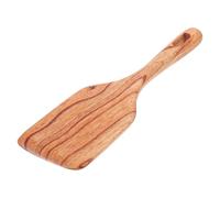 TOVINANNA Spatule en Bois Résistante à la Chaleur Pelle à Friture Cuisine Familiale Manche Long Confortable Ustensile Cuisine pour Steak et Poisson Outil Pratique pour Cuisson Rapide