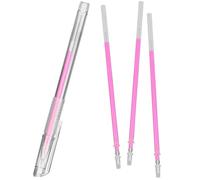 TOVINANNA Stylo à Sourcils Microblading Rose en Plastique avec Trait Lisse, Facile à Dessiner, Outil de Cartographie de Position pour Maquillage Sourcils Précis
