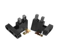 TOVINANNA Support de Balais de Charbon en Cuivre Noir Remplacement Direct Résistance aux Vibrations Lot de 2 Pièces pour Générateur à Essence 5-8kw pour Réparation D'équipement Agricole