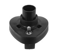 TOVINANNA Support de Cymbale pour Batterie en Plastique Noir - Accessoire de Fixation pour Charleston - Positionneur et Régulateur de Butée de Bras pour Percussion - Compatible Supports