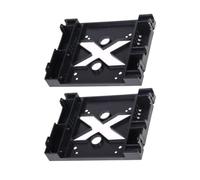 TOVINANNA Support de Montage Adaptateur de Baie Avant en ABS pour Disque Dur 5,25 Pouces Compatible SSD et HDD 2 Pièces , Ambiance Estivale