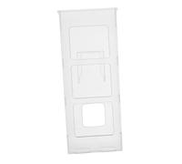 TOVINANNA Support Mural Pour à Organisateur De Styling Capillaire Transparent Pour Salle De Bain Et Coiffeur Rangement Pratique Pour Outils De Coiffure