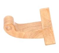 TOVINANNA Support Mural pour Guitare Acoustique et Basse en Bois Massif Modèle Éléphant Support Suspendu sans Perçage Compatible Ukulélé et Violon Capacité Renforcée pour Rangement