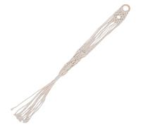 TOVINANNA Support Mural pour Guitare et Ukulélé en Macramé Coton Tissé la Main 95 Cm, Polyvalent pour Guitare Acoustique et Électrique, Décoration Murale Intérieure et Extérieure