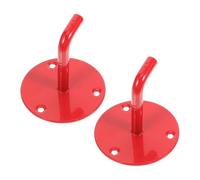 TOVINANNA Support Mural Robuste en Fer pour Extincteur 2-9 Kg Crochet Suspendre Double Co2 Lot de 2 Pièces Fixation Murale Sécurisée pour Maison Bureau et École