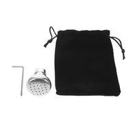 TOVINANNA Support pour Diapason à Multiples Orifices Argenté Accessoire Léger avec Pochette de Protection pour Remplacer Pied de Diapason et Parties de Réparation pour Accordage et Voyages