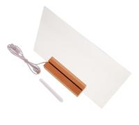 TOVINANNA Tableau D’écriture Effaçable à Sec en Acrylique Transparent, Grand Format pour Bureau et Maison, Tableau Mémo Polyvalent pour Notes et Rappels, Surface Lisse Facile à Nettoyer